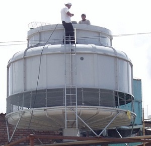 Torre tipo botella grande